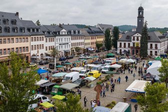 Rochlitz: Regionalmarkt geht in nächste Runde - Ein Blick auf den Regionalmarkt in Rochlitz vor fast genau einem Jahr, Anfang September.