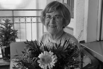 Rochlitz trauert um Astrid Lose - Astrid Lose bei ihrem 85. Geburtstag im Jahr 2024. Sie war gerne unter Menschen, um über Gott und die Welt zu reden.