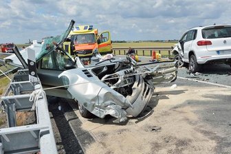 Rochlitz: Zwei Schwerverletzte bei Kollision -