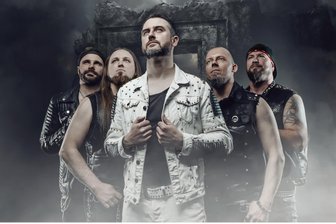 Rock-Aufsteiger Turbokill: Champions des melodischen Metal! - Gitarrist Daniel Kanzler, Drummer Kevin Käferstein, Sänger Stephan Dietrich, Gitarrist Ronny Schuster und Bassist Marco Grünwald (von links) sind Turbokill. Foto: Steamhammer