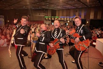 Rock 'n' Roll, Hühnereier, Osterspaziergang : Was am Ostersonntag im Vogtland los ist - Ihr Osterkonzert in Plauen ist Kult: Die Firebirds sind am Sonntagabend in der Festhalle zu erleben.