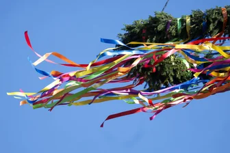 Rosenbach: Unbekannte zersägen Maibaum – Zeugen gesucht - In Leubnitz zersägten Unbekannte einen bereits niedergelegten Maibaum.