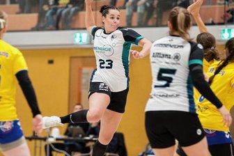 Rotation-Damen bleiben auf Kurs - Nicht zu stoppen: Die Weißenbornerin Julia Kiulies steuerte beim Sieg gegen die Leipzigerinnen zehn Tore bei. Sieben davon erzielte sie bereits in der ersten Hälfte.
