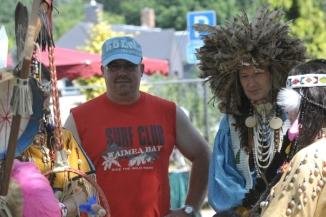Rothäute besuchen Haldenfest - 