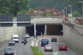 Routinechecks am Montag und Dienstag am B-93-Tunnel in Zwickau - Der City-Tunnel am Muldeparadies in Zwickau wird am Montag und Dienstag gewartet.
