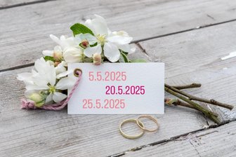 Run auf Schnapszahl-Hochzeitstermine in Westsachsen: Haben aber solche Ehen länger Bestand? - 