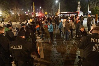 Auch entlang der Petersstraße führte der Aufzug.
