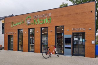 Rund um die Uhr einkaufen: Oberwiera bekommt einen 24-Stunden-Markt - So sieht der 24-Stunden-Markt im thüringischen Altengottern aus. 