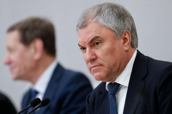 Russischer Politiker droht Kiew mit Massenvernichtungswaffen - Russlands Parlamentschef Wjatscheslaw Wolodin droht der Ukraine mit Massenvernichtungswaffen. (Archivbild)