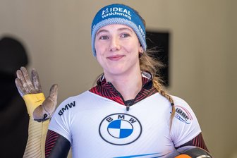 Sachsen-Skeletonis auf bestem Weg ins Weltcupteam - Susanne Kreher wurde auf ihrer Heimbahn in Altenberg Deutsche Meisterin.