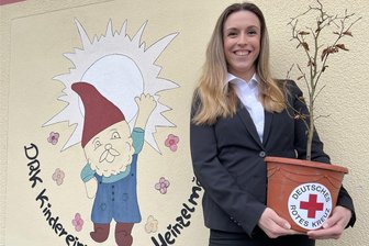 Sachsenburg: Große Feier für die Heinzelmännchen - Sylvi Maria Bergelt ist Leiterin der DRK-Kita Heinzelmännchen in Sachsenburg. Für den 17. Juli lädt sie zum Sommerfest ein.