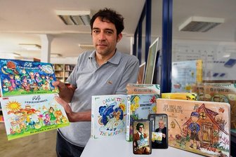 Sachsendruck bei Frankfurter Buchmesse - Sachsendruck-Geschäftsführer Ralf Fischer vertritt das Vogtland bei der Frankfurter Buchmesse.