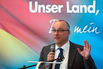 Sachsens AfD berät über Ordnungsmaßnahmen gegen Dresdner Richter Maier - Jens Maier, Richter am Landgericht Dresden und Bundestagskandidat der AfD.