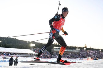 Sachsens bester Biathlet Justus Strelow: Die WM war eine ziemlich große Enttäuschung - Justus Strelow auf der WM-Strecke von Nove Mesto, auf der die deutschen mit großen Materialproblemen zu kämpfen hatten.