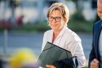 Die Aufnahme zeigt Sachsens Kulturministerin Barbara Klepsch in Berlin.
