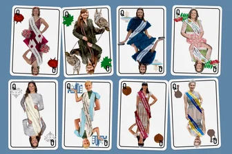Sachsens Monarchie lebt wieder auf: Über welche Macht verfügen die Königinnen wirklich? - Ruby, die Rosenprinzessin, Waldkönigin Anne, Brunnenkönigin Christel. Sie erleben Skurriles, verfügen über besondere Macht, und sie schaffen, was der offiziellen Politik nicht gelingt. Grafik/Illustration: Mark Frost