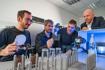 „Sachsens Unternehmer des Jahres“ 2024/25: Haben Sie Mut! - Um den Gründerpreis 2023 bewarb sich auch die Firma ReViSalt GmbH aus Freiberg. Hier die Gründer Martin Groß, Thomas Wohland, Michael Heidan und Robert Wohlfarth.