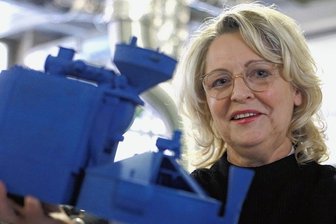 Sachsens Unternehmer des Jahres: Eine gläserne Fabrik für den 3D-Druck - Immer wieder für kreative Lösungen gut: Unternehmerin Petra Wallasch von der Firma Rapidobject in Leipzig