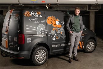 Sachsens Unternehmer des Jahres: "Wir spielen jeden Tag Feuerwehr" - Wollte nicht irgendein Transportunternehmen gründen: Max Grünwoldt, Niederlassungsleiter bei KLG24 Logistik.