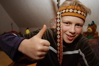 Sänger holt Bühnenjubiläum nach - Als "klaaner Indianer" wurde Christian Gebhardt bekannt.