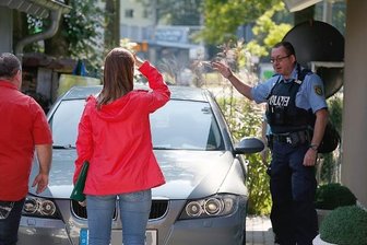 Säure-Attacke in Chemnitz - Die Polizei hat die Ermittlungen aufgenommen.