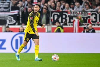 Saison für BVB-Verteidiger Bensebaini beendet - Spielt in dieser Saison nicht mehr für den BVB: Ramy Bensebaini. (Archivbild)