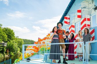 Saisonstart auf der Seebühne Kriebstein: So viel Aufwand steckt in „Carmina Burana“ und „Im weißen Rößl“ - Premiere für das Singspiel von Ralph Benatzky "Im weißen Rößl" ist auf der Seebühne Kriebstein am 21. und 22. Juni.