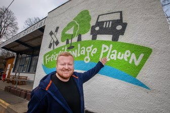 Saisonstart steht in der Plauener Freizeitanlage im Syratal vor der Tür: „2024 war kein einfaches Jahr“ - Marcel Kaiser von der Freizeitanlage Plauen im Syratal freut sich auf die Saisoneröffnung.