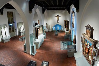 Sakrale Kunstschätze in Zwickau: Gemeinde steuert Geld für Restaurierung bei - Die Ausstellung "Im Himmel zu Hause. Christliche Kunst zwischen Gotik und Barock" in den Kunstsammlungen Zwickau.