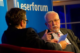 Salongespräch mit Lothar de Maizière - Lothar de Maizière stellte sich beim "Chemnitzer Salon" der "Freien Presse" in den Kunstsammlungen den Fragen von Torsten Kleditzsch.