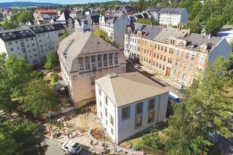 Sanierung der Auerbacher Grundschule schreitet voran: Welche Schritte als nächstes folgen - Die Grundschule „Gebrüder Grimm“ in Auerbach erhält eine Frischekur.