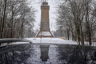 Sanierung: Massive Probleme am Glauchauer Bismarckturm - Die Sanierung des Bismarckturms in Glauchau ist arg ins Stocken geraten.