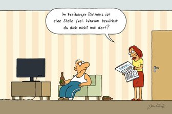 Satire zum Wochenende: Die neue Oberbürgermeisterin für Freiberg ist bereits gewählt - Es wird immer schlimmer mit dem Fachkräftemangel...