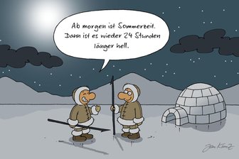 Satire zum Wochenende: Die Zeitumstellung hat nur Vorteile - oder? - Was man von der Zeitumstellung hält, ist eine Frage des individuellen Standorts.