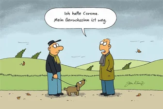 Satire zum Wochenende: Duft in Hohenfichte, Gestank im Erzgebirge - Geruchsverlust nach Corona: Zeitweise hat die Nase nur noch eine optische Funktion.