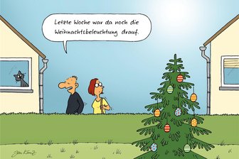 Satire zum Wochenende: Endlich Weihnachten! - Ostern kommt ja immer kurz nach Weihnachten, und es kommt völlig unerwartet.