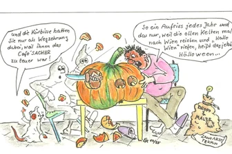 Satire zum Wochenende: Für mehr Halloween im Alltag! - Auch Wien wurde auf ganz andere Art bekannt als gedacht.