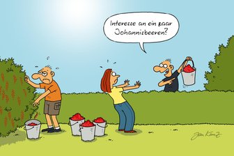 Satire zum Wochenende: Schreckliche Obst-Schwemme und warum Freiberg daran schuld ist - Reichtum ist manchmal schwer zu ertragen - auch im Obstgarten.