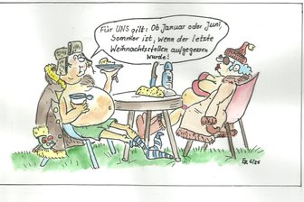 Satire zum Wochenende: Warum das Freiberger Bergstadtfest dieses Jahr erst im November stattfinden sollte - Den erzgebirgischen Christstollen muss man genießen. Und das dauert halt manchmal etwas länger.