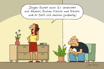 Satire zum Wochenende: Warum eine Fastenzeit ohne Handy undenkbar ist - Verzicht kann auch Freude machen - happy Fastenzeit!