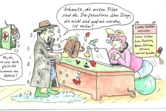 Satire zum Wochenende: Was die Talsperre Lichtenberg und so mancher Kühlschrank gemeinsam haben - Es gibt Dinge, die gibt's nicht. Und über die steht dann besonders viel in der Zeitung.