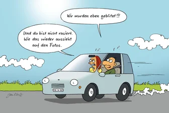 Satire zum Wochenende: Was Flöha seinem langweiligen Vorort Chemnitz voraushat - Vorsicht, Blitzer! Da sollte mann vorbereitet sein.