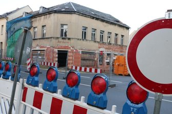 Schandfleck vor dem Abriss -