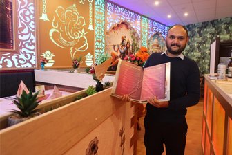 Scharf, schärfer: Neues Restaurant in der Werdauer Innenstadt setzt auf pikante Genüsse - Ali Adnan freut sich darauf, ab dem kommenden Montag Gäste in seinem indischen Restaurant „Taj Mahal“ bewirten zu können. Dort ist Platz für rund 50 Besucher.