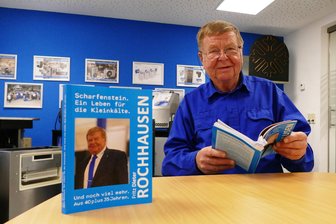 Scharfensteiner Kleinkälte-Experte wird Buchautor - Etwa sieben Jahre hat Dieter Rochhausen gebraucht, um sein Buch zu schreiben.