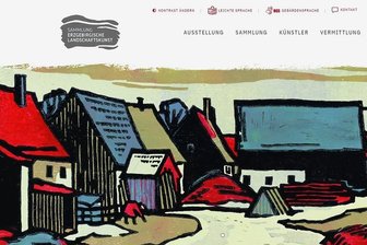 Schatz des Erzgebirges nun für jeden zugänglich - "Vorfrühling in Satzung" nannte Maler Rudolf Manuwald seinen Holzschnitt. Das Werk von 1958 ist auf der Startseite der Homepage platziert. 