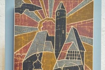 Schau zeigt Bilder von der Burg Schönfels - Dieser Gipsschnitt des Schönfelser Kunstmalers und Restaurators Gerhard Wutzler ist neben 18 anderen Werken in der Schau zu sehen.