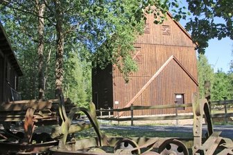 Schauanlagen erzählen ihre Geschichte(n) - Das Schachthaus des VII. Lichtlochs des Rothschönberger Stollns in Halsbrücke steht ebenfalls Besuchern offen. 