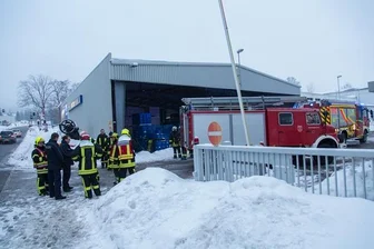 Scheibenberg: Absauganlage fängt Feuer -