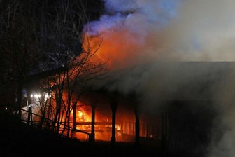 Scheune in St. Egidien brennt ab - 